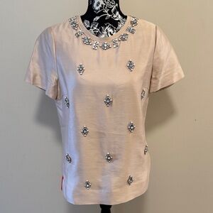 Tory Burch Embellished Vesper Top